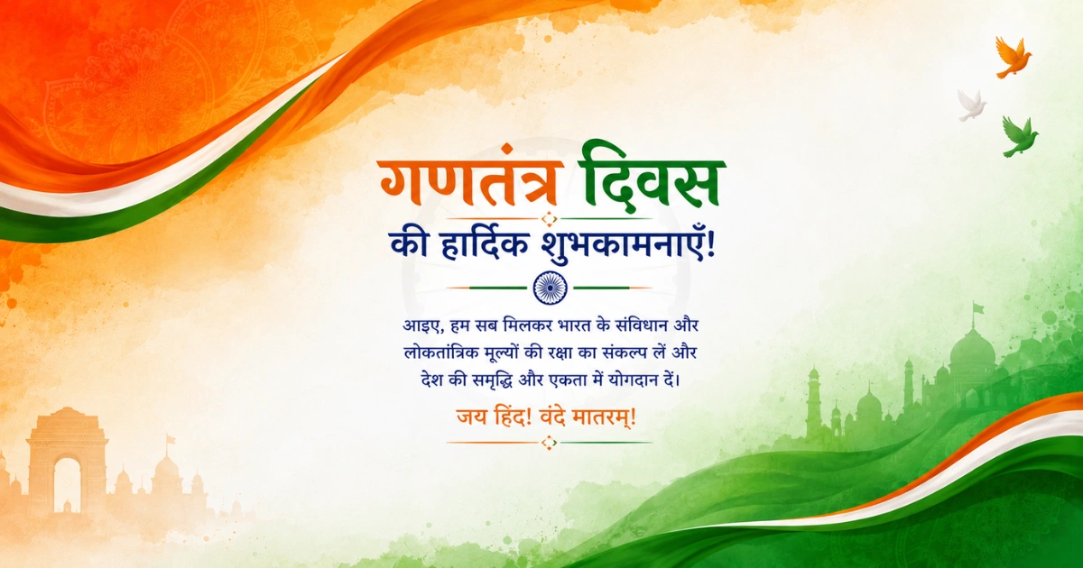 Republic Day images in Hindi with desh bhakti quotes