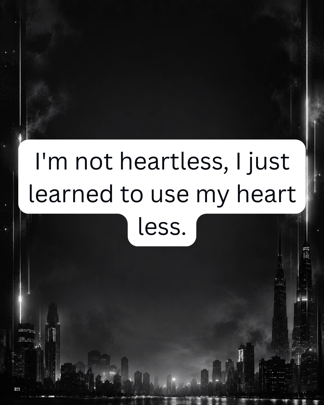 Stylish modern attitude shayari in English