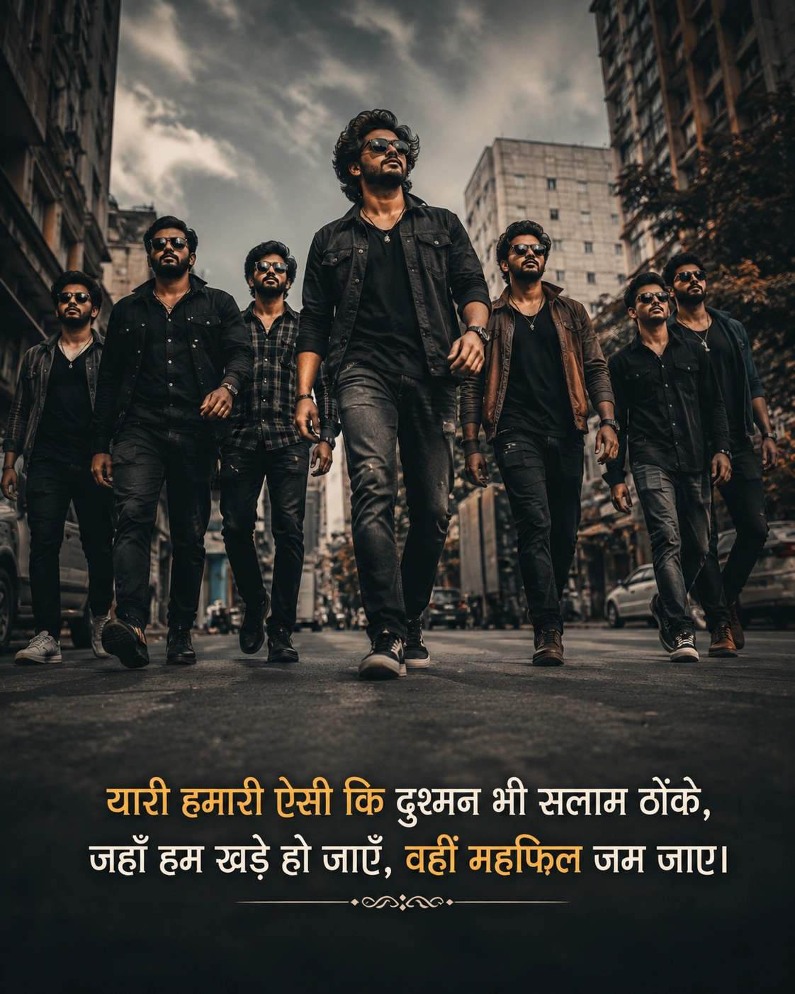 दमदार यारी दिखाती दोस्तों की टोली का बोल्ड अंदाज़
