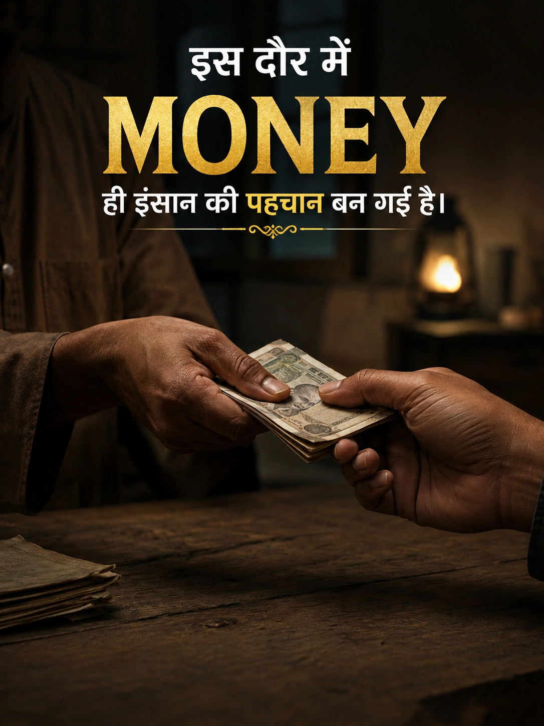 पैसे की ताकत दर्शाती money शायरी
